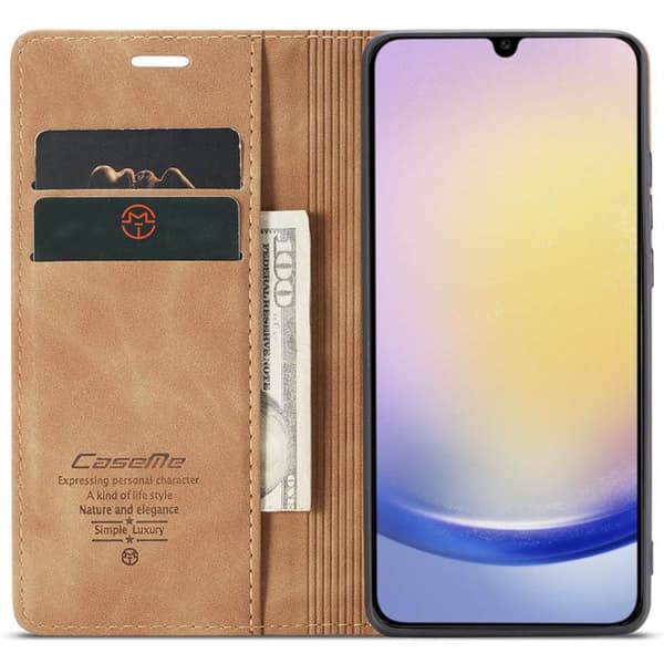 CaseMe mobildeksel 013 til Samsung Galaxy A36 5G - Brun