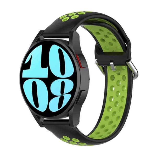 EBN Clasp urrem til Samsung Galaxy Watch 6 40mm - Sort/GrÃ¸n