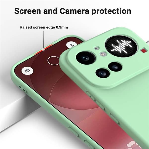 Liquid silikone cover til Nothing Phone 4a Pro - Mynte
