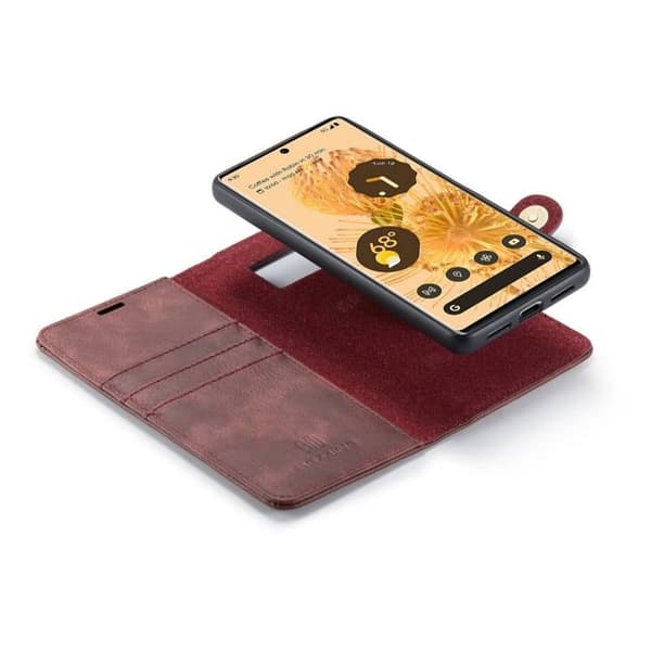 Wallet DG-Ming 2i1 til Google Pixel 8 Pro - RÃ¸d