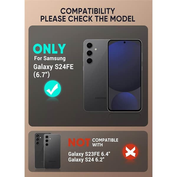 SUPCASE UB Pro cover til Samsung Galaxy S24 FE - Sort