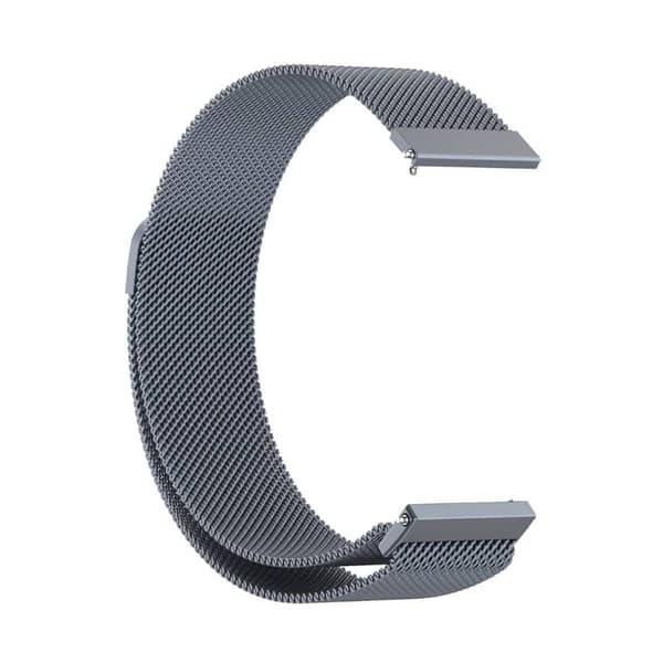 Milanese kellon ranneke Huawei Watch 3 Pro - Harmaa