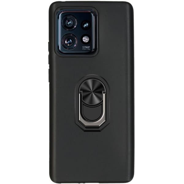 TPU ringdeksel til Motorola Edge 40 Pro - Sort
