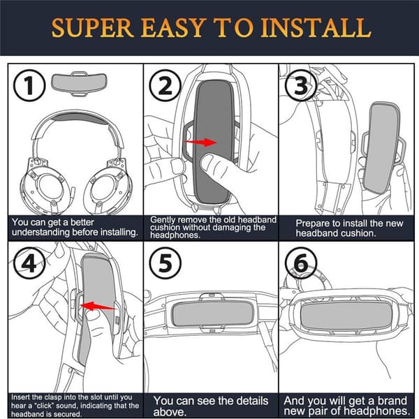 Hodebøylebeskyttelse til Razer ManO'War – Svart