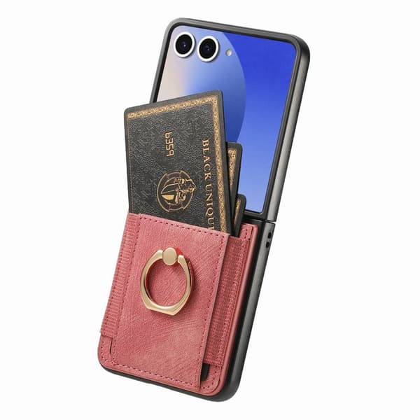 Elastic Ring Case Samsung Galaxy Z Flip 7 - Blush Pink