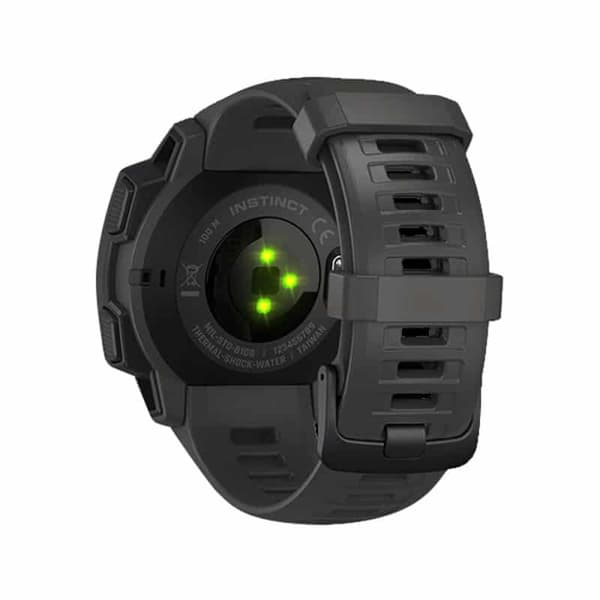 Sport Kellon ranneke Garmin Instinct - musta