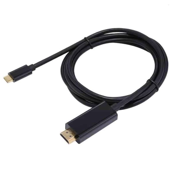 Kabel 1.8m HDMI-A hann til USB-C hann