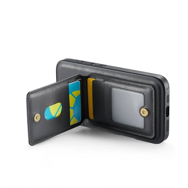 DG-Ming Magking K1 2i1 cover til Apple iPhone 16 - Sort