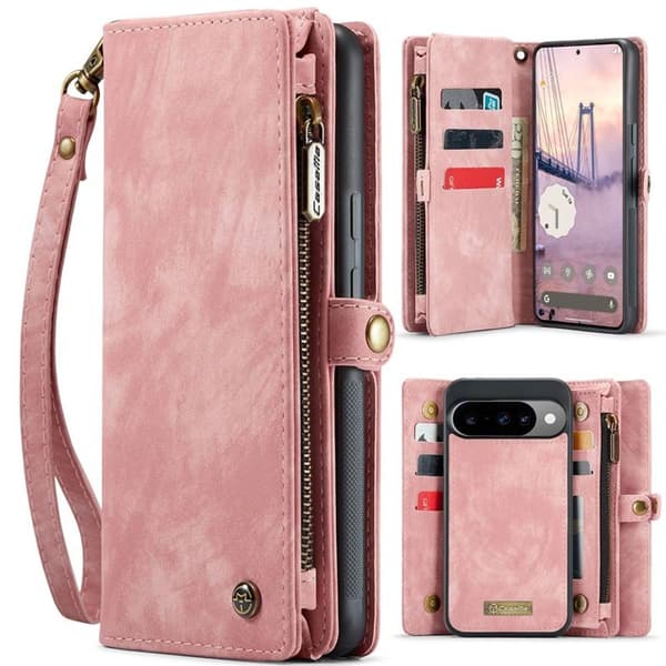 CaseMe mobildeksel 008 8-kort til Google Pixel 11 - Rosa