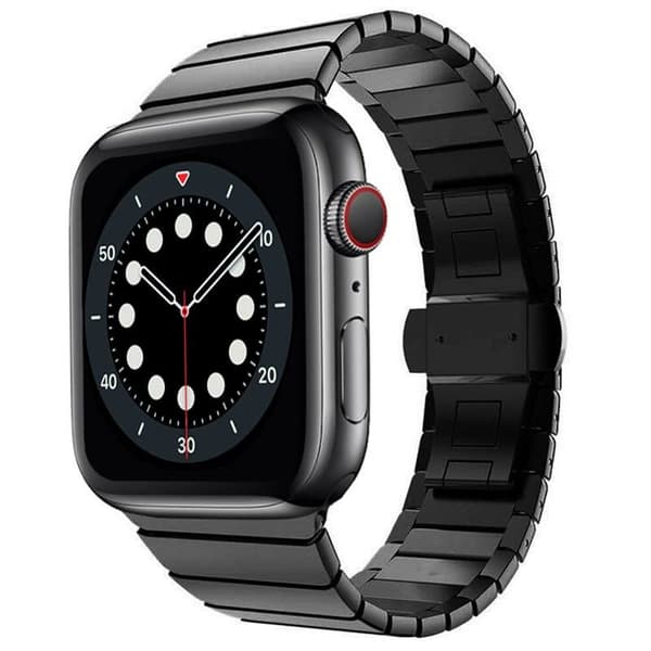 Urrem Rsf Butterfly til Apple Watch 6 (40mm) - Sort
