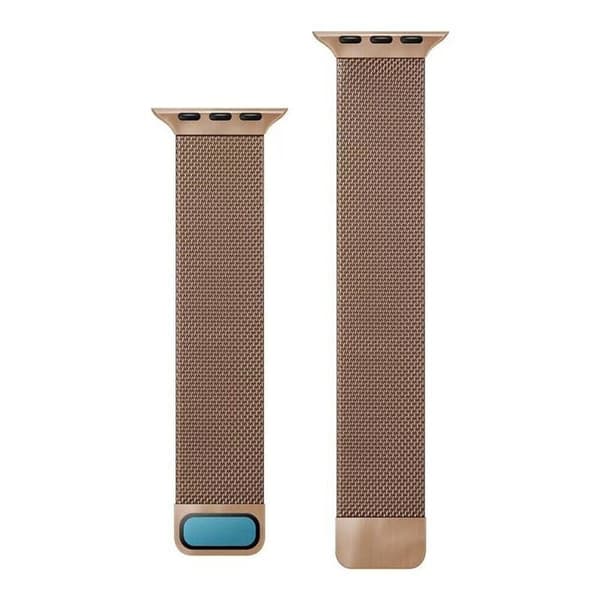 Split milanese kellon ranneke Apple Watch 8 (41mm) - Ruusu