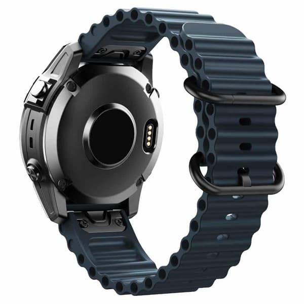Ocean kellon ranneke Garmin Descent Mk2 - Midnightblue