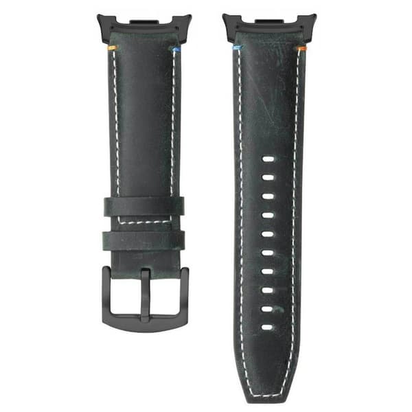 LÃ¦derurrem til Samsung Galaxy Watch 9 (44mm) - Forest Pine