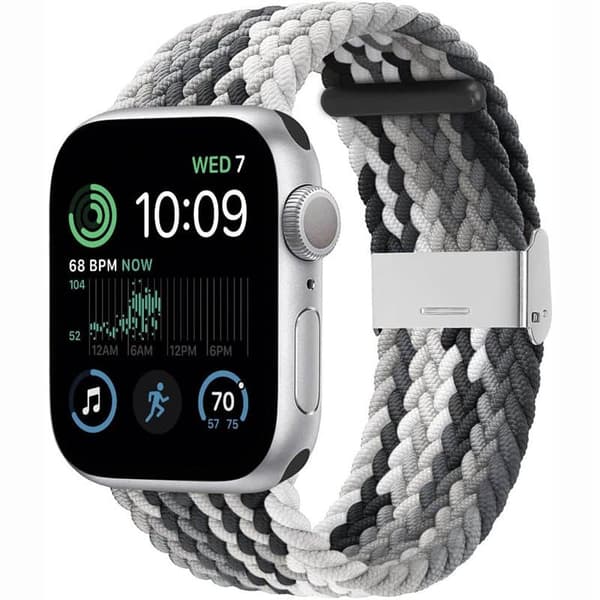 Punottu kellon ranneke Apple Watch SE 2022 (40mm) - Gradient gre