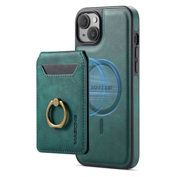 DG-Ming Magking K1 2i1 deksel til Apple iPhone 14 Plus - Petrol