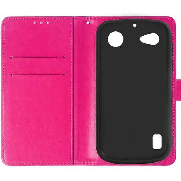 Wallet cover 2-kort til Doro Leva L11 - LyserÃ¸d