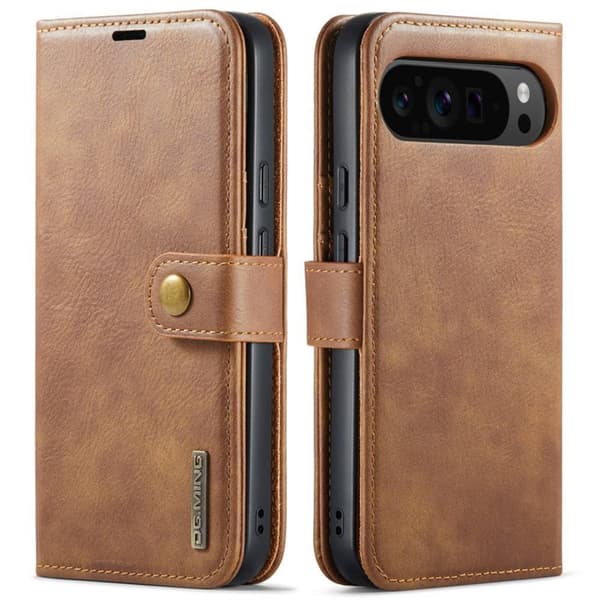 Wallet DG-Ming 2i1 til Google Pixel 10 Pro XL - Brun