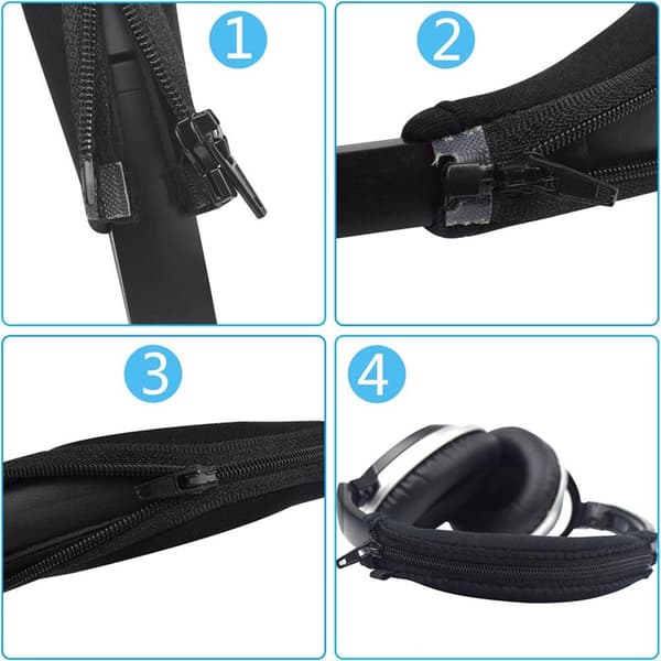 Hodebøylebeskyttelse til Bose QuietComfort 3 – Svart