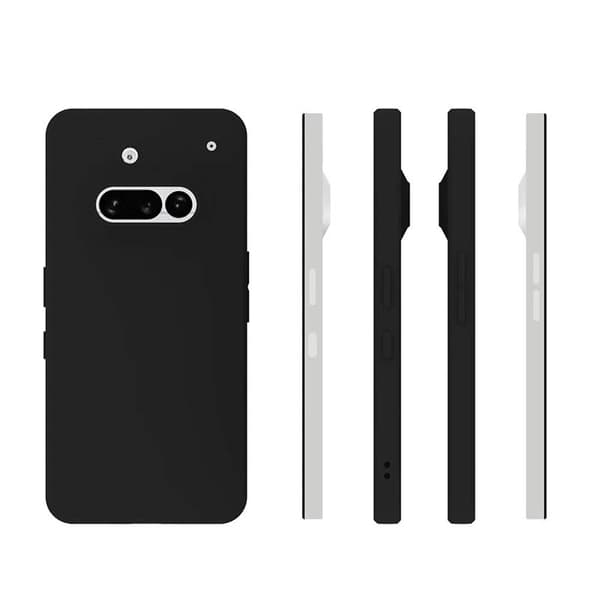 Silikone cover til Nothing Phone 3a - Sort