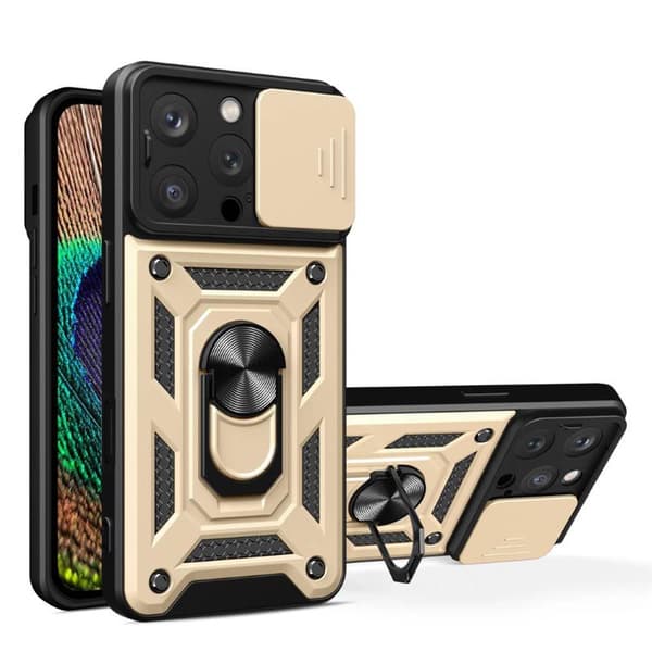 Jazz 3i1 cover til Apple iPhone 16 Pro Max - Guld