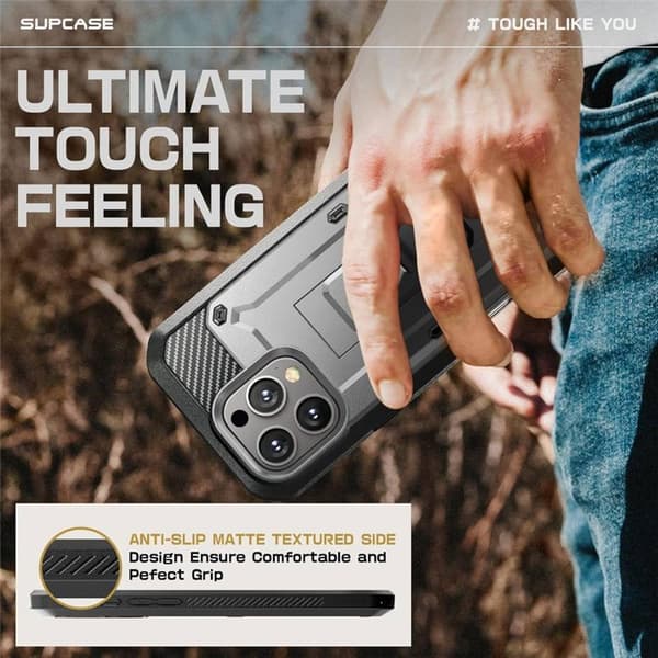 SUPCASE UB Pro cover til Apple iPhone 16 Pro - TiGray