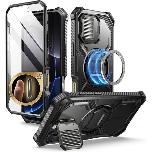 i-Blason Armorbox cover til Apple iPhone 16 Pro Max - Sort