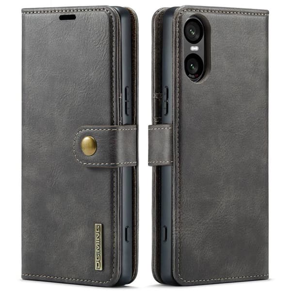 Wallet DG-Ming 2i1 til Sony Xperia 10 VI - GrÃ¥