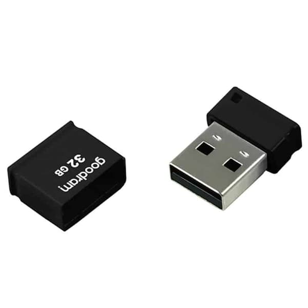 GOODRAM 32GB UPI2 MiniDrive USB 2.0 - Musta