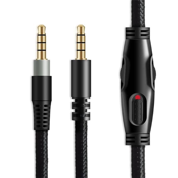 Hovedtelefon lydkabel med lydstyrkefunktion til Hyper X Cloud Mi
