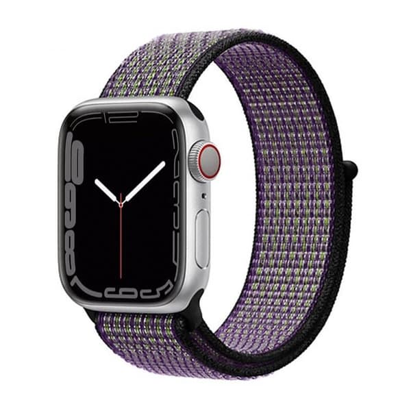 Nylon Urrem til Apple Watch 7 (41mm) - Desert Sand