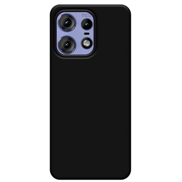 Silikone cover til Motorola Edge 50 Pro - Sort