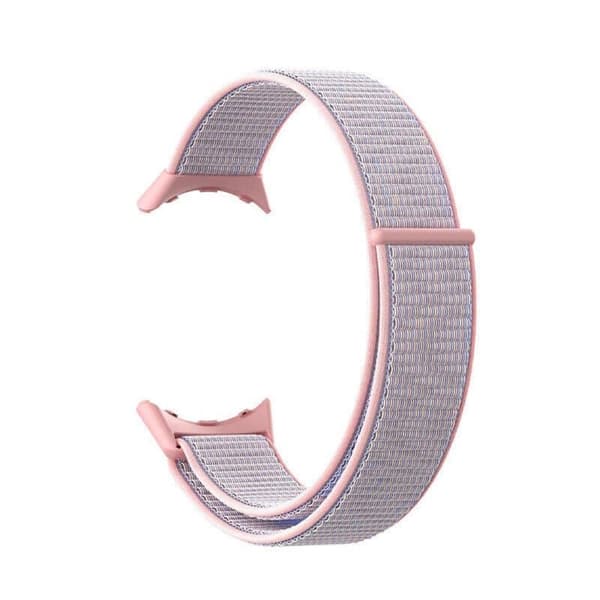 Nylon urrem til Google Pixel Watch - Pink Sand