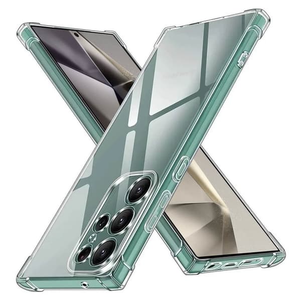 Støtsikkert silikon deksel til Samsung Galaxy S24 Ultra