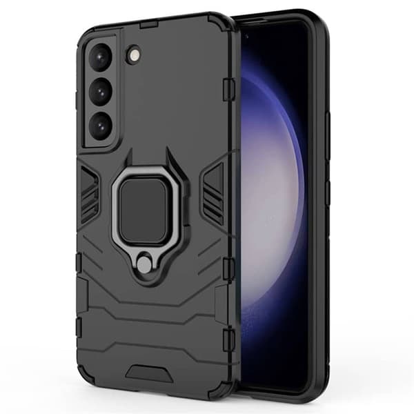 Hybrid Ring Case til Samsung Galaxy S23 - Svart
