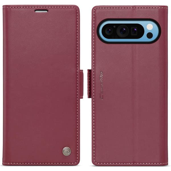 CaseMe mobildeksel 023 til Google Pixel 9 Pro - Burgunder