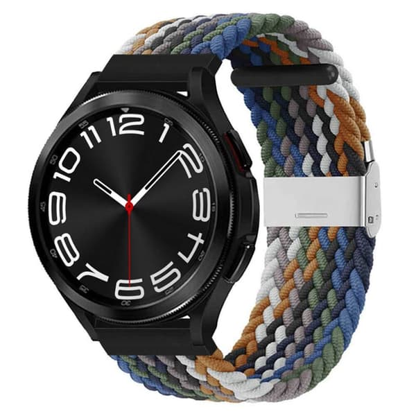 Flettet Elastisk urrem til Samsung Galaxy Watch 6 Classic