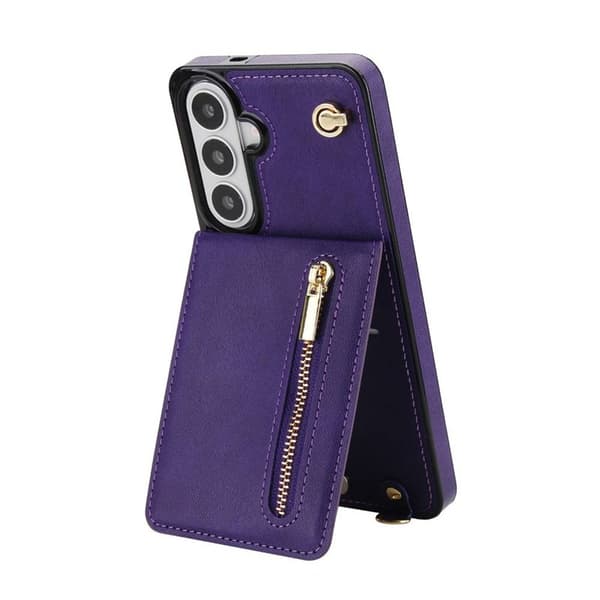 Zipper halskÃ¦de cover til Samsung Galaxy S26 Plus - Lilla