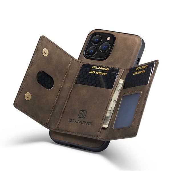 DG-Ming M2 deksel til Apple iPhone 13 Pro Max - Coffee