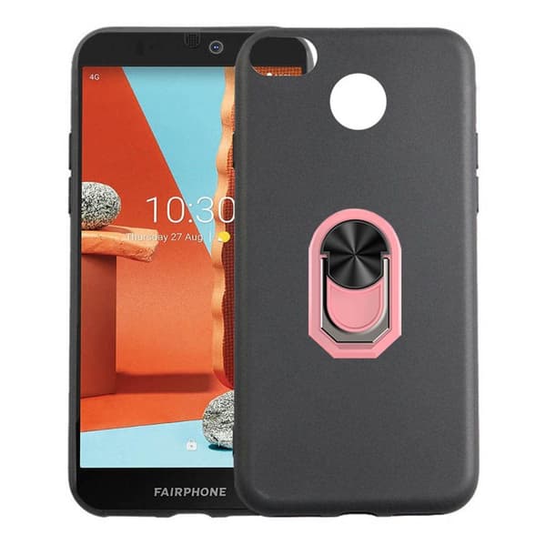 TPU ringcover til Fairphone 3 Plus - Lyserød