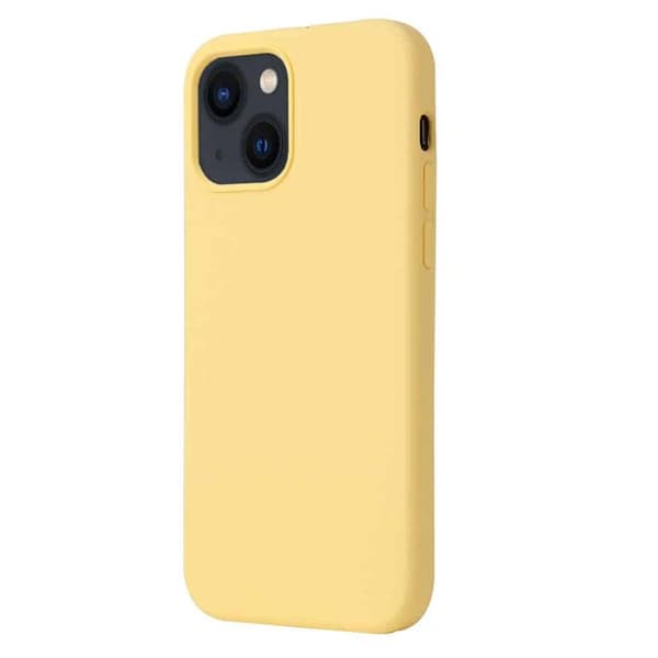 Liquid silikonisuoja Apple iPhone 15 Plus - Canary Yellow