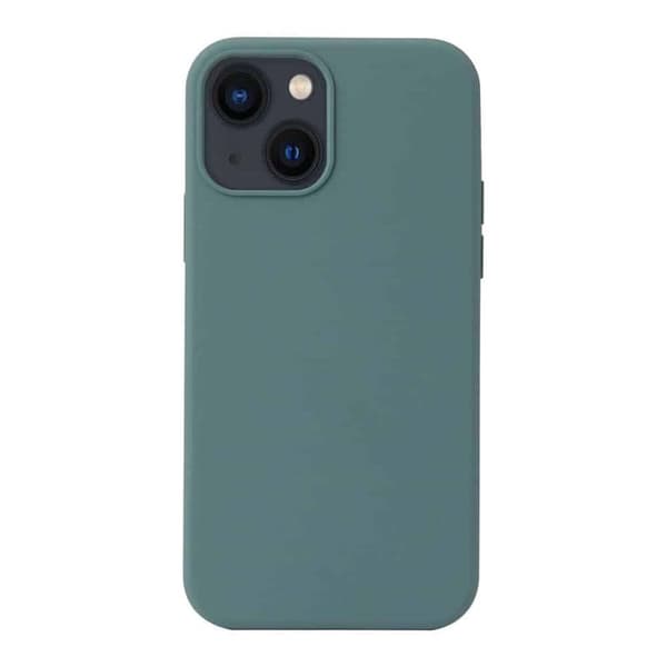 Liquid silikone cover til Apple iPhone 15 Plus - Pine Green