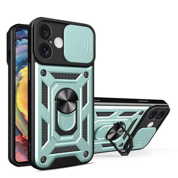 Jazz 3i1 cover til Apple iPhone 16 Plus - Mint