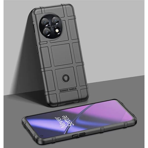 Rugged Shield cover til OnePlus 11 - Sort