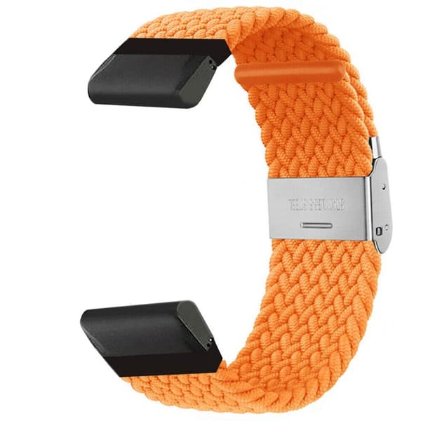 Punottu kellon ranneke Garmin Approach S62 - Orange