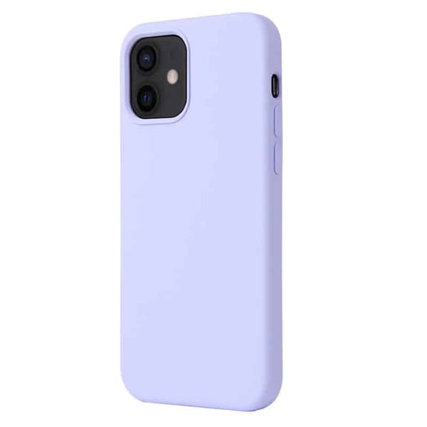Liquid silikon skal till Apple iPhone 12 Mini - Lavender