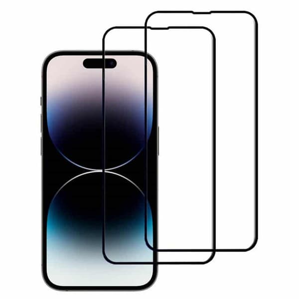 2-pack 5D glas skÃ¤rmskydd till Apple iPhone 14 Pro