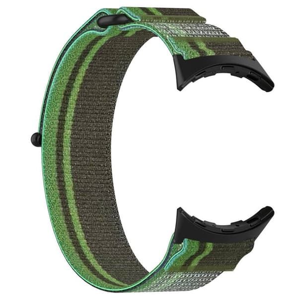 Nylon Urrem til Google Pixel Watch 4 (45mm) - Forest Shade