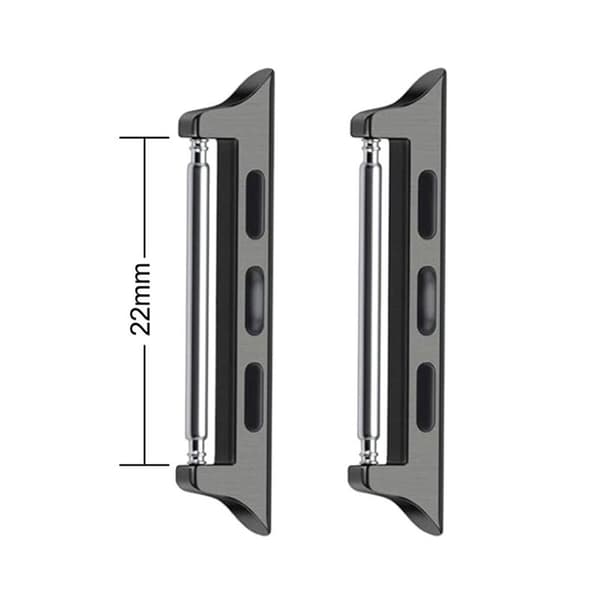Urremadapter Pin til Apple Watch 9 (45mm) - Sort