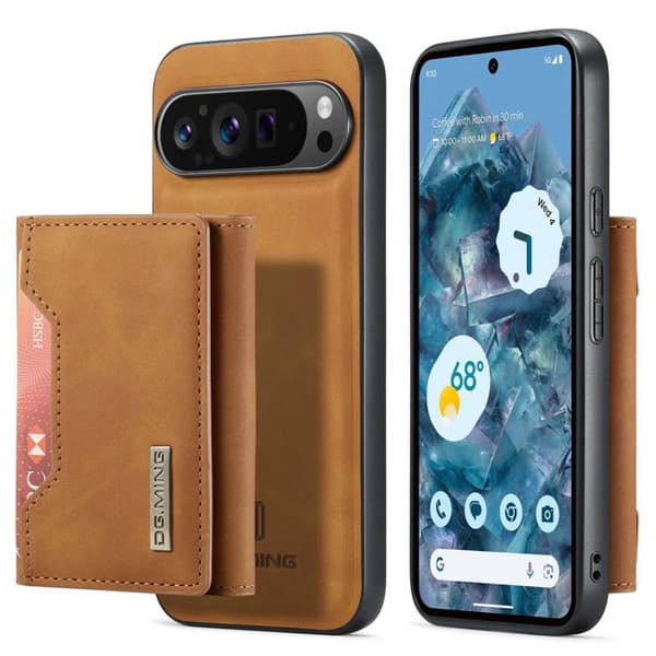 DG-Ming M2 skal till Google Pixel 9 Pro - Brun