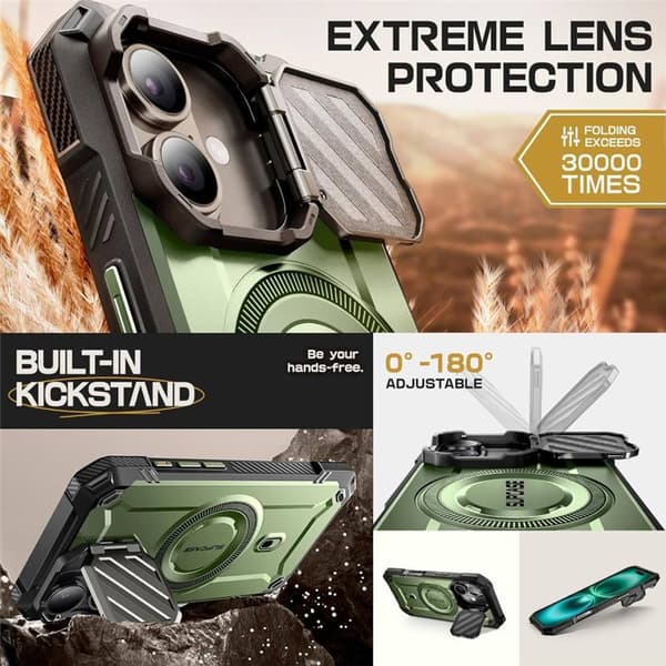 SUPCASE UB Mag XT kuori Apple iPhone 16 - Guldan